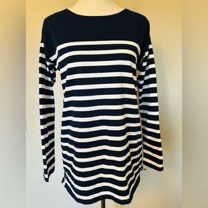 J. Crew Navy/White Mariner Tunic